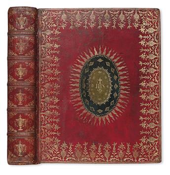 BOOK OF COMMON PRAYER.  The Book of Common Prayer.  1775 +1770 metrical Psalms.  Extra-illustrated, in contemporary morocco gilt extra.